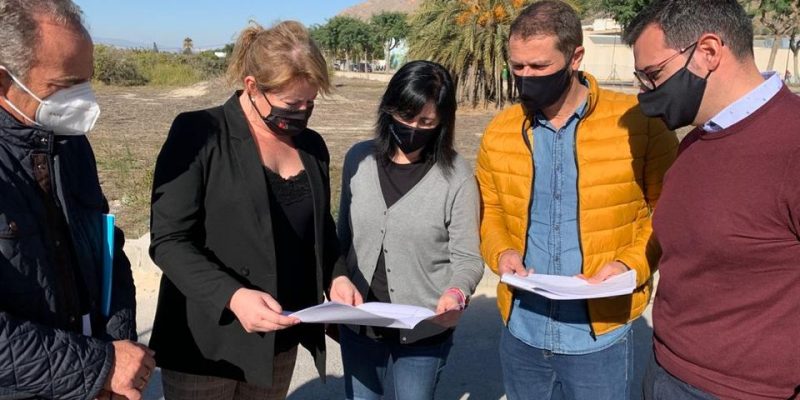 Colector de aguas pluviales en Redován