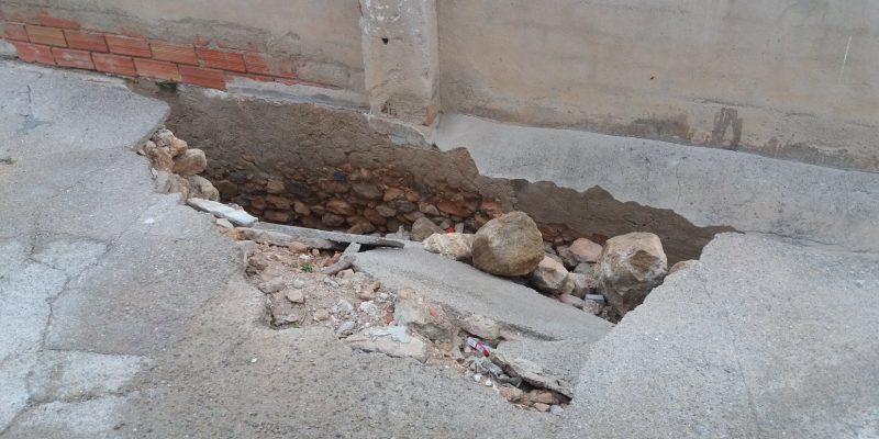 continúan las obras en Callosa tras la DANA