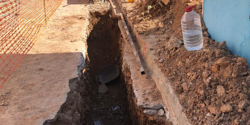 Las obras de la calle San Bruno de Callosa avanzan a buen paso
