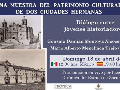 Diálogo entre jóvenes historiadores de Orihuela y Zacatecas en Facebook