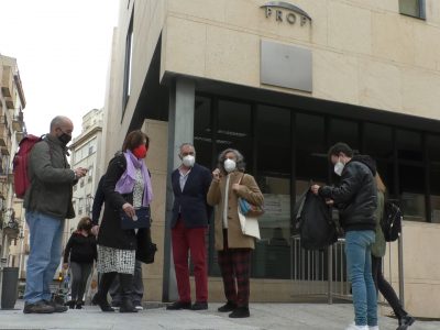 La consellera de Transparencia visita el edificio PROP de Orihuela