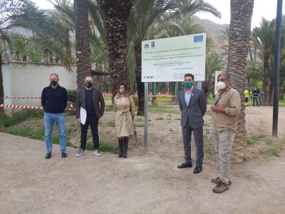 El Palmeral de Orihuela contará con una zona de acogida al visitante