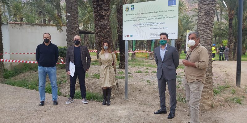 El Palmeral de Orihuela contará con una zona de acogida al visitante