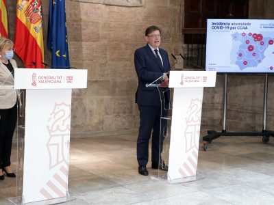 La Generalitat divulga los cambios en las restricciones contra la Covid