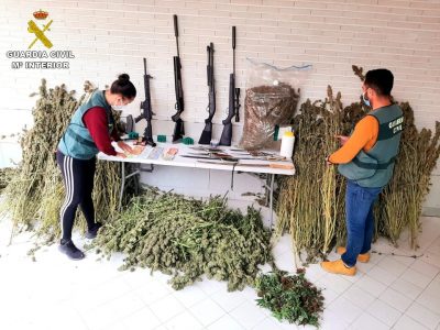 La Guardia Civil desarticula un clan que se dedicaba al cultivo y venta de droga en Redován