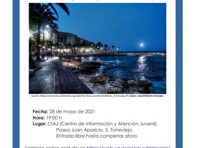 Torrevieja acoge una charla del trabajo de dos generaciones en la localidad