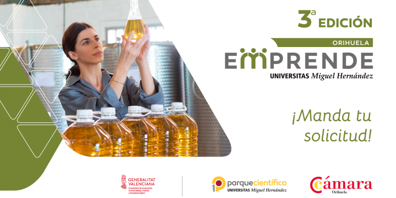 Cámara Orihuela y la UMH ponen en marcha el programa 'Orihuela Emprende'