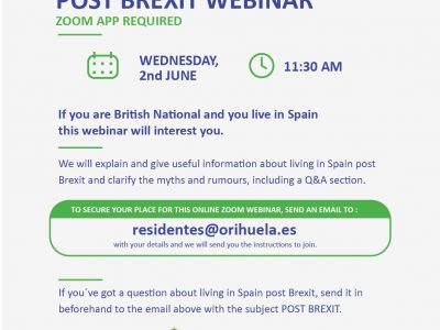 Organizan en Orihuela charlas formativas online para el residente extranjero