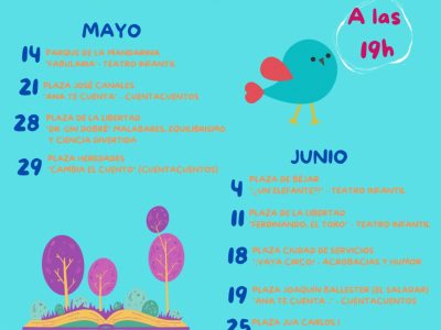 Almoradí pone en marcha una campaña de animación en plazas y jardines