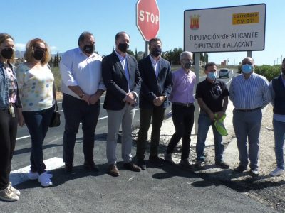 La Murada recupera la CV-871 que quedó afectada por la DANA