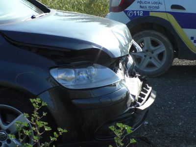 Accidente en la A7 a la altura de San Isidro