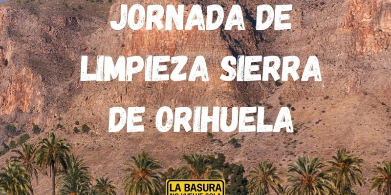 El Grupo Oriolano de Montañismo organiza una limpieza de la sierra