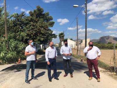 Continúan en Molins las obras de reparación de viales afectados por la DANA