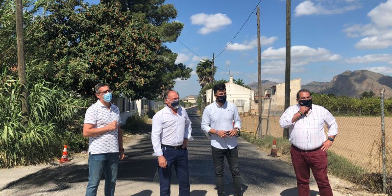 Continúan en Molins las obras de reparación de viales afectados por la DANA