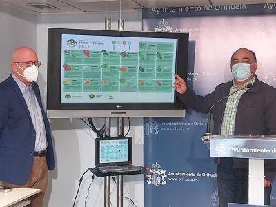 Editan en Orihuela unos carteles para fomentar el consumo de fruta y verdura