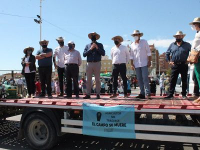 Oleada de protestas contra los recortes del trasvase en la Vega Baja