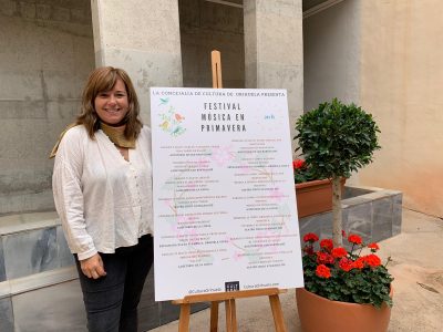 Cultura de Orihuela presenta el Festival 'Música en Primavera'