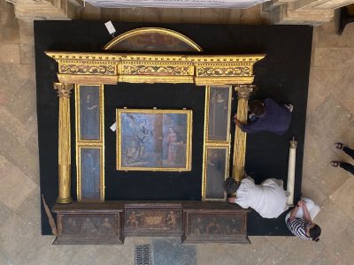 Descubren un retablo del Siglo XVI inédito en Orihuela