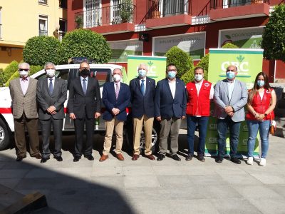 Caja Rural Central dona a Cruz Roja Orihuela un vehículo para emergencias