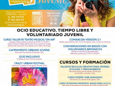 Torrevieja presenta su agenda joven de verano 2021