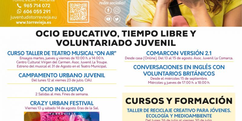 Torrevieja presenta su agenda joven de verano 2021