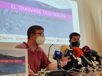 Cámara Orihuela presenta un informe de defensa del Trasvase Tajo-Segura