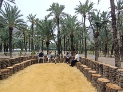 El Palmeral de Orihuela estrena la zona estancial para el visitante