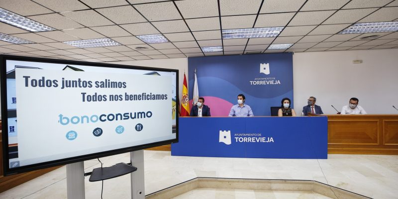 El 18 de junio comienza la campaña del Bono Consumo en Torrevieja