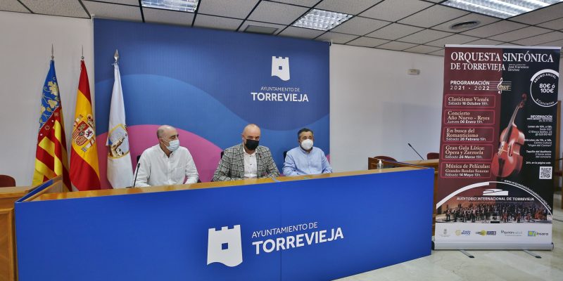 Presentan la programación de la Orquesta Sinfónica de Torrevieja para 2021-2022