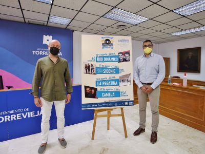Torrevieja presenta el Festival Música & Sal con actuaciones de conocidos artistas
