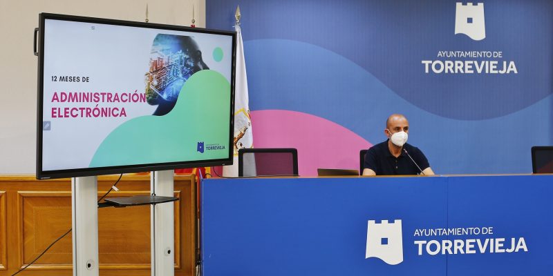 Primer aniversario de la administración electrónica en Torrevieja