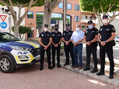 San Fulgencio incorpora cuatro nuevos agentes a su plantilla de la Policía Local