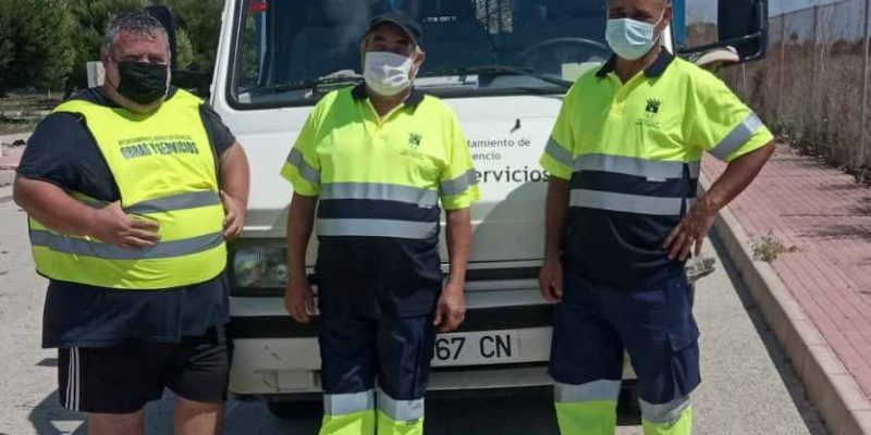 San Fulgencio contrata a desempleados para tareas de mantenimiento