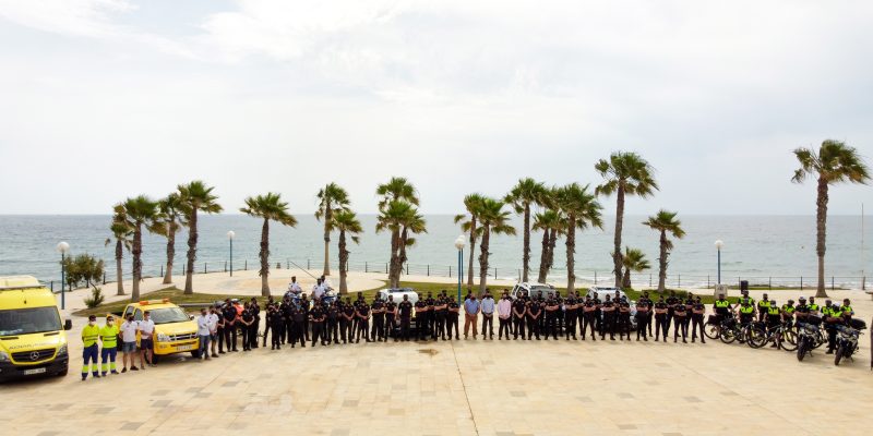 Orihuela presenta el dispositivo de seguridad para el verano en su costa