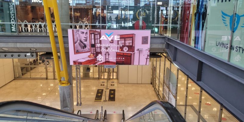 Más de 7.500 viajeros utilizaron el AVE en Orihuela durante mayo y junio