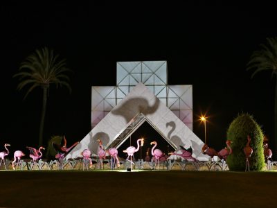 Torrevieja embellece la rotonda de la CV-905 con acceso a la N-332