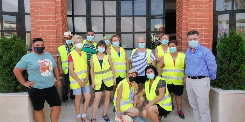 Rafal contrata a 12 peones agrícolas para zonas verdes y viales