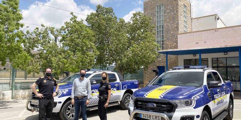 La Policía Local de Orihuela incorpora dos vehículos todoterreno