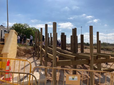 La urbanización Doña Inés contará en breve con una nueva pasarela