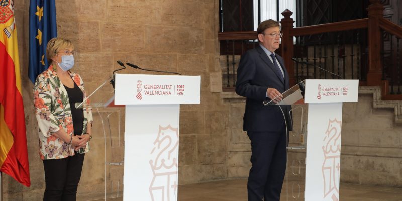 Ximo Puig anuncia el cierre del ocio nocturno ante el aumento de la Covid