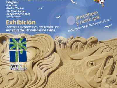 Orihuela organiza un concurso de figuras de arena en la playa