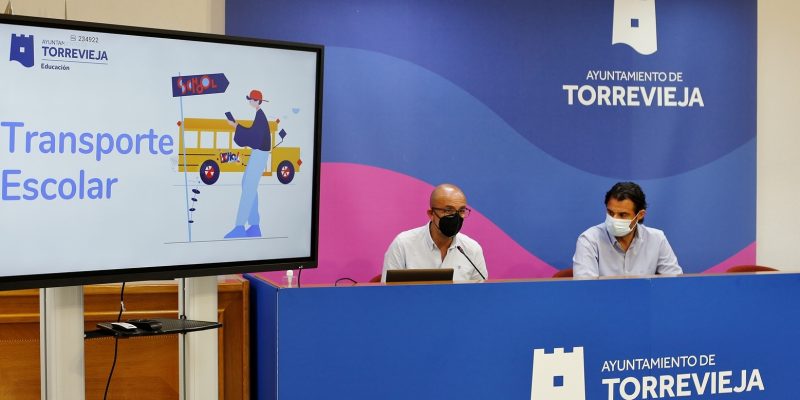 Torrevieja recupera las ayudas municipales al transporte escular
