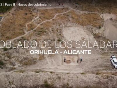 Orihuela publica un vídeo con los últimos hallazgos del Yacimiento de Los Saladares