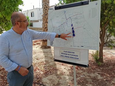 El plan director de recogida de pluviales de Benejúzar contempla un nuevo jardín