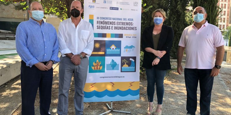 El III Congreso Nacional del Agua de Orihuela versará sobre 'Fenómenos extremos: sequía e inundaciones'