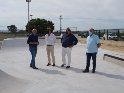 Orihuela pone en funcionamiento el 'Skatepark' de La Aparecida