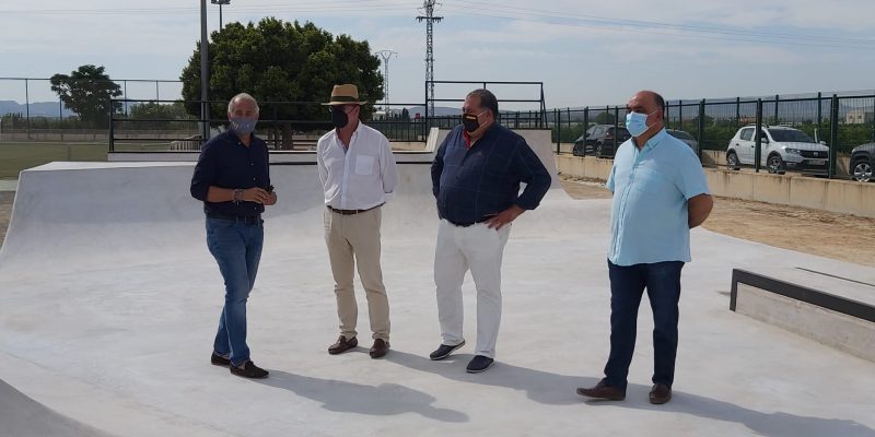 Orihuela pone en funcionamiento el 'Skatepark' de La Aparecida