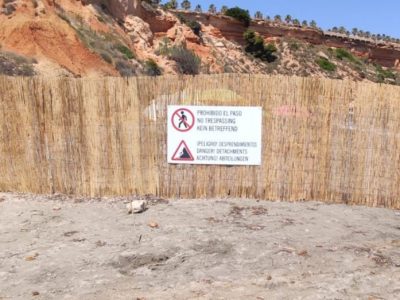 La concejalía de Playas de Orihuela desmiente las acusaciones del PSOE sobre Aguamarina