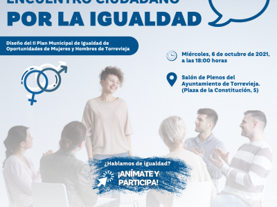 Torrevieja acoge un encuentro ciudadano por la igualdad