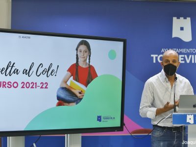 Torrevieja inicia el curso escolar el 8 de septiembre con 10.662 alumnos